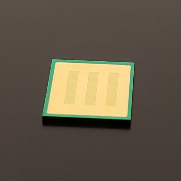 gold coated microslit membrane chip